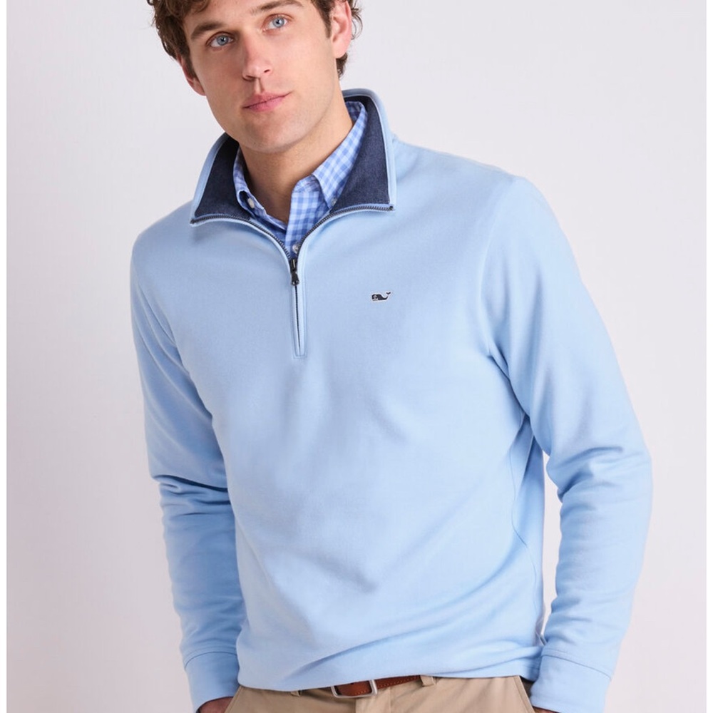 Vineyard Vines | Saltwater Quarter-Zip Pullover
